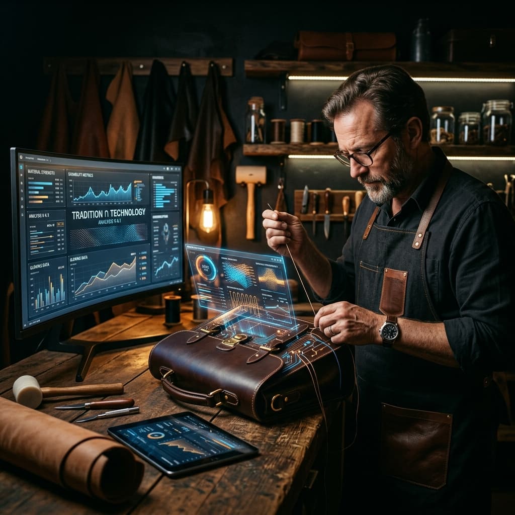 Traditional craftsmanship meets digital technology